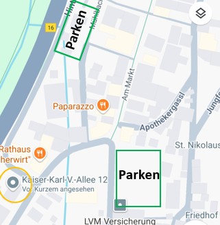 Parken Grundriss